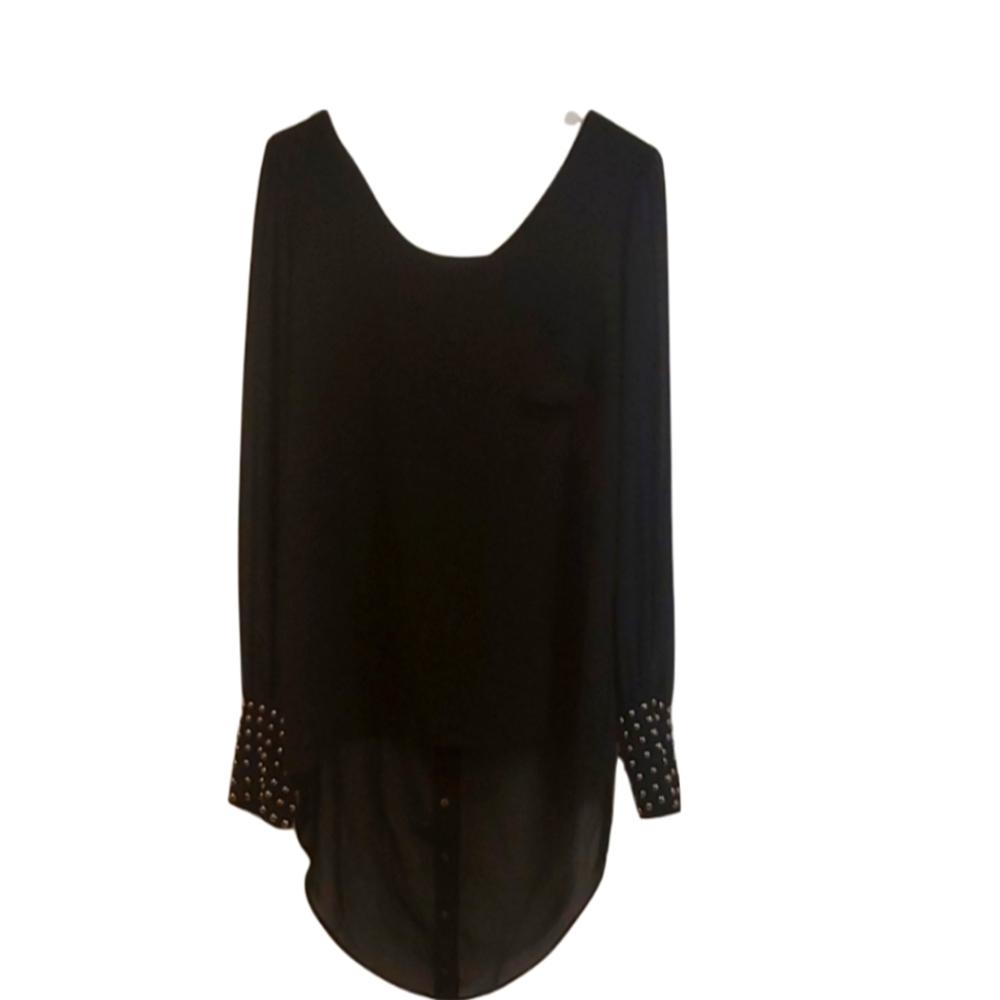 Black Dress Blouse